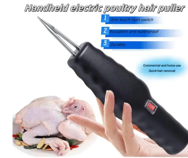 Portable Waterproof Feather Plucker for Chicken Duck Goose Bird